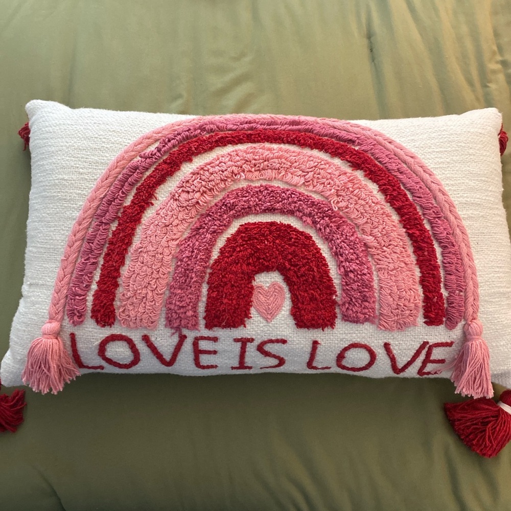 Love is love pillow! 💗❤️ (Valentine’s Day collection)